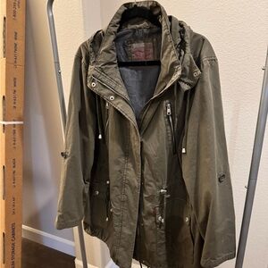 Levi's Khaki Utility Jacket for Women